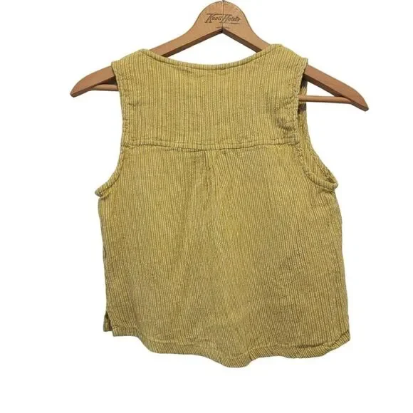 Boho Lagenlook Green Tank - Picture 2 of 8